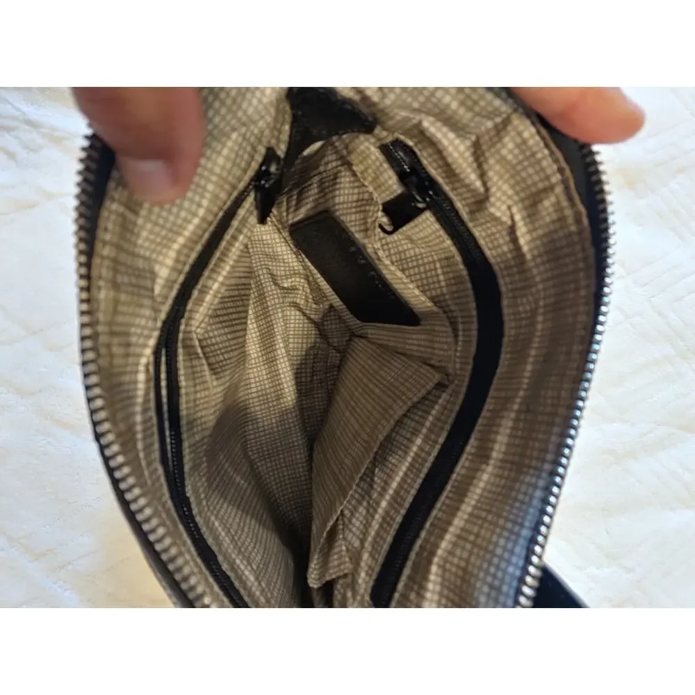 Brighton City Lights AUSTIN Black Crossbody Hobo Bag Handbag Purse